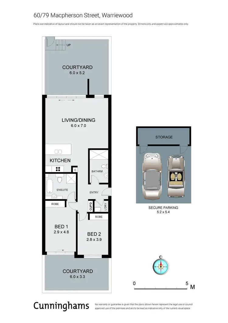 Floorplan of Homely apartment listing, 60/79-91 Macpherson Street, Warriewood NSW 2102