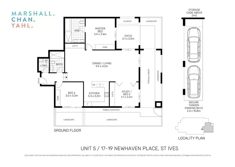 Floorplan of Homely apartment listing, 5/17-19 Newhaven Place, St Ives NSW 2075