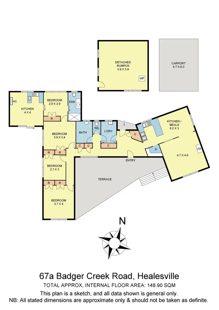 Floorplan of Homely house listing, 67A Badger Creek Road, Healesville VIC 3777