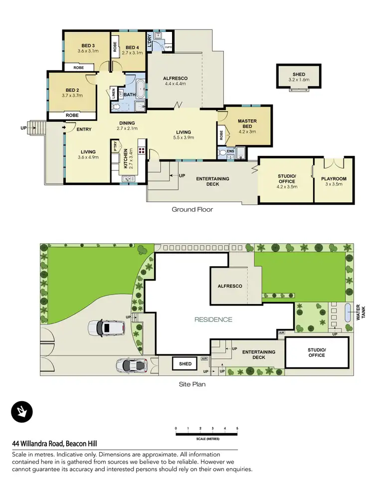 Floorplan of Homely house listing, 44 Willandra Road, Beacon Hill NSW 2100
