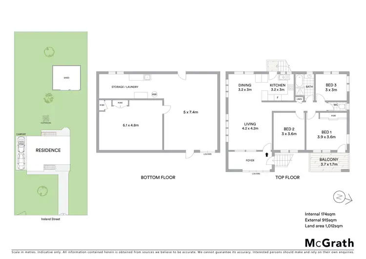 Floorplan of Homely house listing, 37 Ireland Street, Oonoonba QLD 4811
