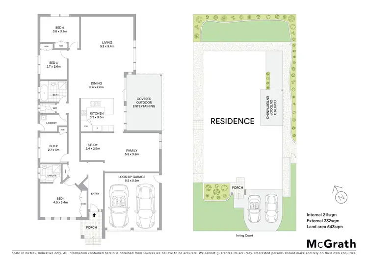Floorplan of Homely house listing, 34 Irving Court, Hamlyn Terrace NSW 2259