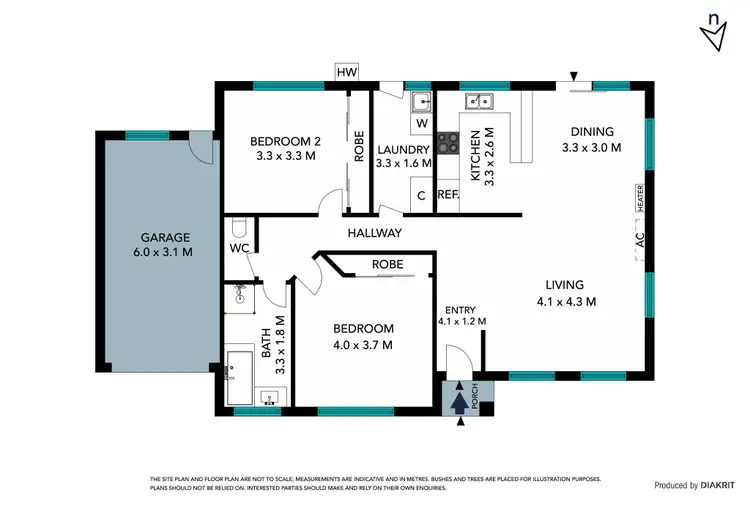 Floorplan of Homely house listing, 21 Bluff Street, Lalor VIC 3075
