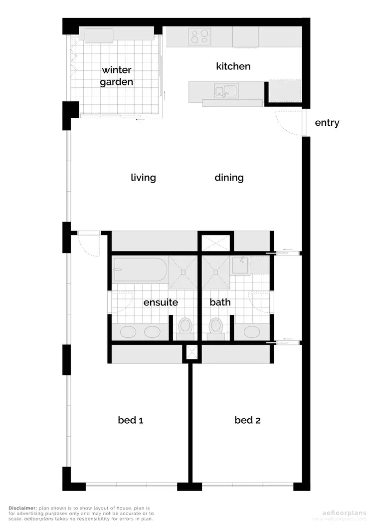 Floorplan of Homely apartment listing, 13/7 Sydney Avenue, Barton ACT 2600