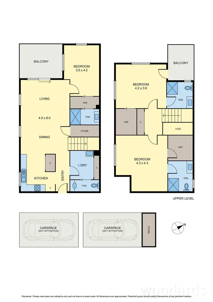 Floorplan of Homely apartment listing, 32/3 Wardens Walk, Coburg VIC 3058