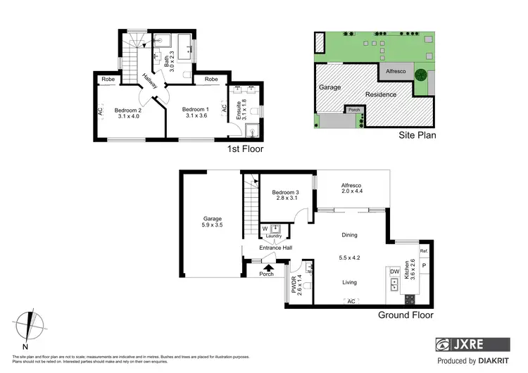 Floorplan of Homely townhouse listing, 4/36 Edinburgh Street, Clayton VIC 3168