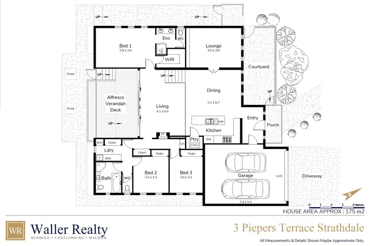 Floorplan of Homely house listing, 3 Pieper Terrace, Strathdale VIC 3550
