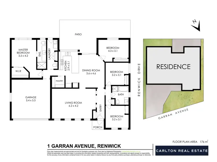 Floorplan of Homely house listing, 1 Garran Avenue, Renwick NSW 2575