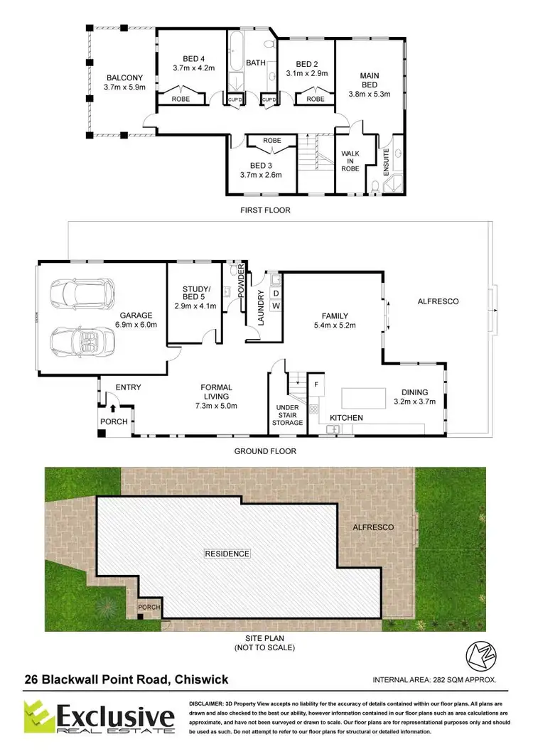Floorplan of Homely house listing, 26 Blackwall Point Road, Abbotsford NSW 2046