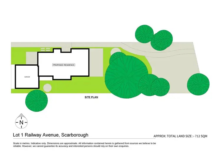 Floorplan of Homely land listing, Lot 1 Railway Avenue, Scarborough NSW 2515