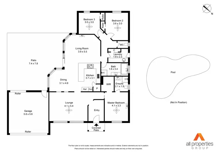 Floorplan of Homely house listing, 8 Eyre Place, Drewvale QLD 4116
