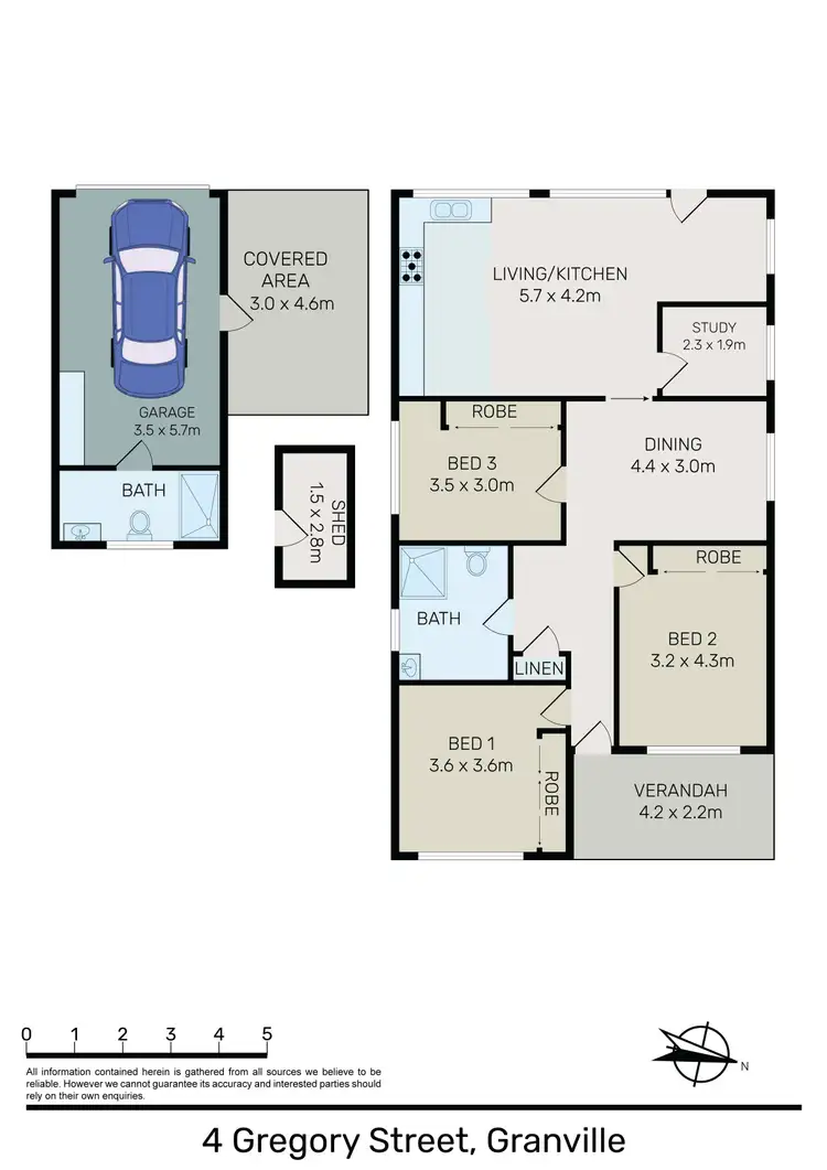 Floorplan of Homely house listing, 4 Gregory Street, Granville NSW 2142
