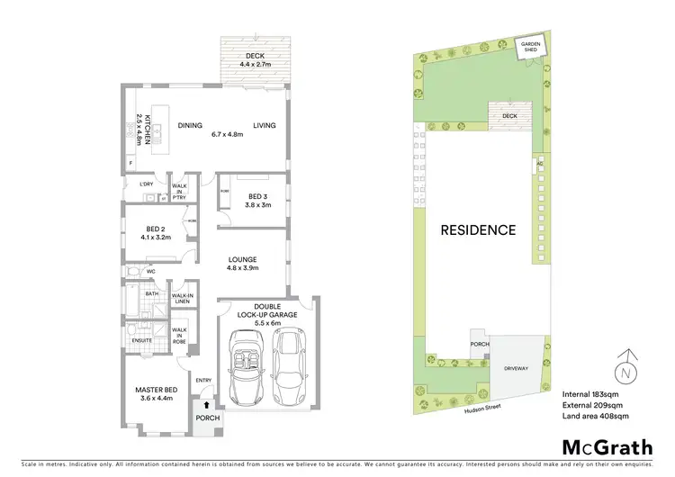 Floorplan of Homely house listing, 12 Hudson Street, Armstrong Creek VIC 3217