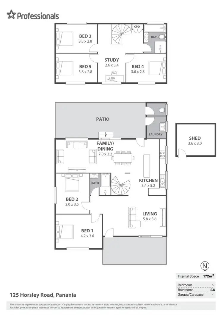 Floorplan of Homely house listing, 125 Horsley Road, Panania NSW 2213