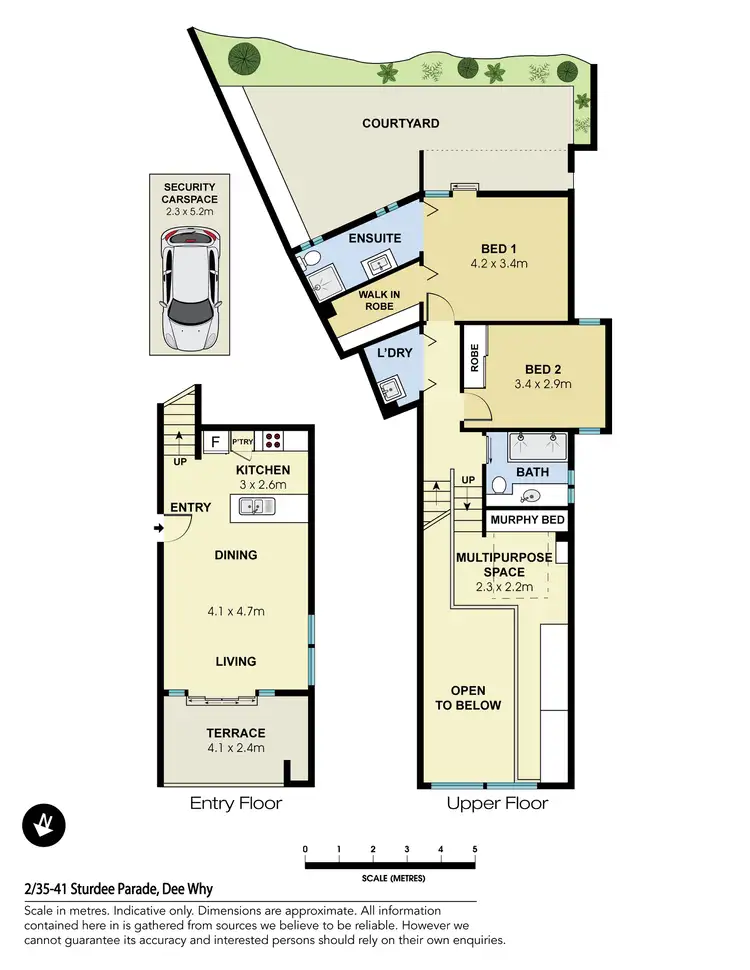Floorplan of Homely apartment listing, 2/35-41 Sturdee Parade, Dee Why NSW 2099