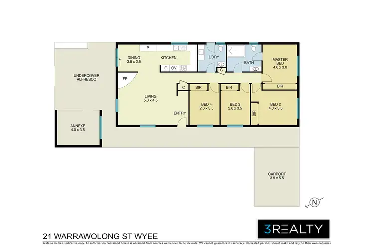 Floorplan of Homely house listing, 21 Warrawolong Street, Wyee NSW 2259