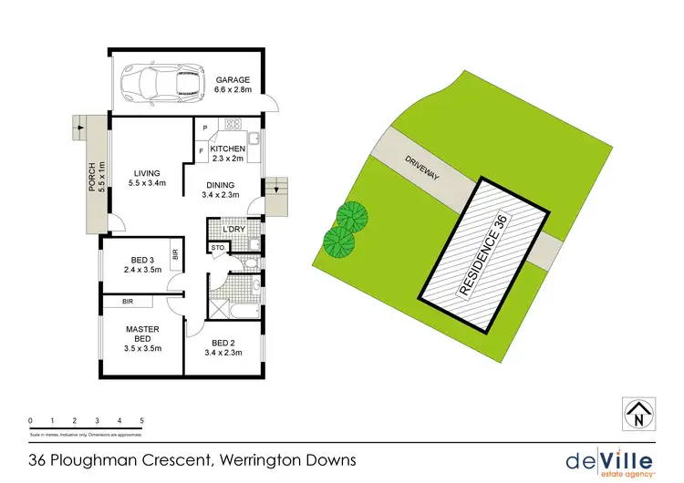 Floorplan of Homely house listing, 36 Ploughman Crescent, Werrington Downs NSW 2747