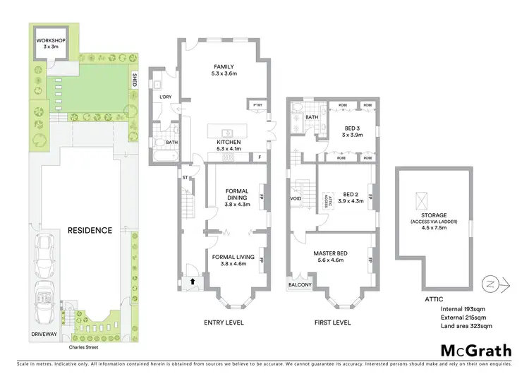 Floorplan of Homely house listing, 20 Charles Street, Petersham NSW 2049