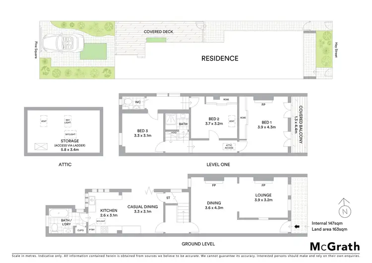 Floorplan of Homely house listing, 98 Hay Street, Leichhardt NSW 2040