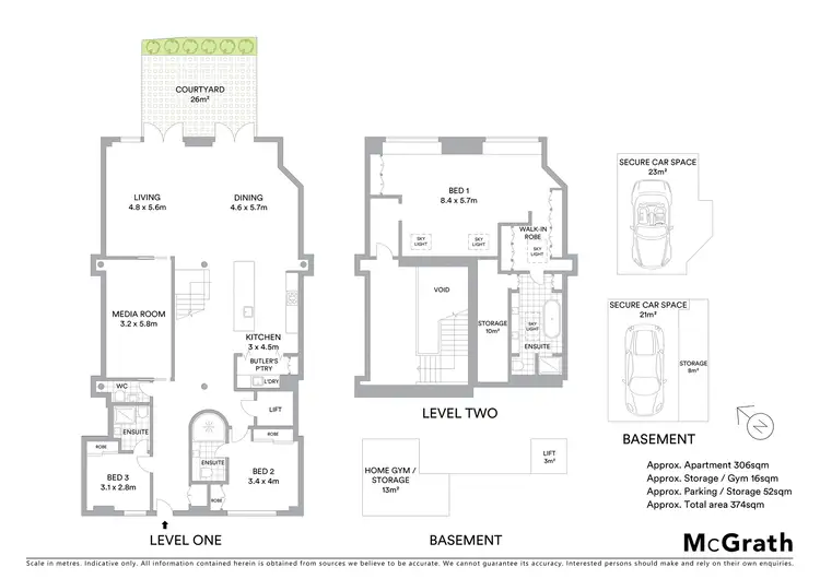 Floorplan of Homely house listing, 3/100 Reynolds Street, Balmain NSW 2041