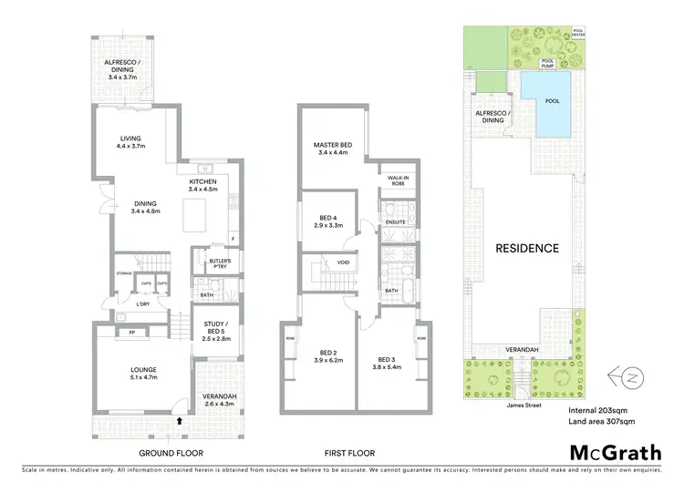Floorplan of Homely house listing, 79 James Street, Leichhardt NSW 2040