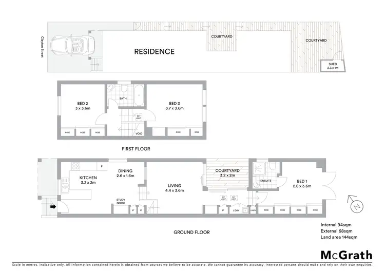 Floorplan of Homely house listing, 7B Clayton Street, Balmain NSW 2041