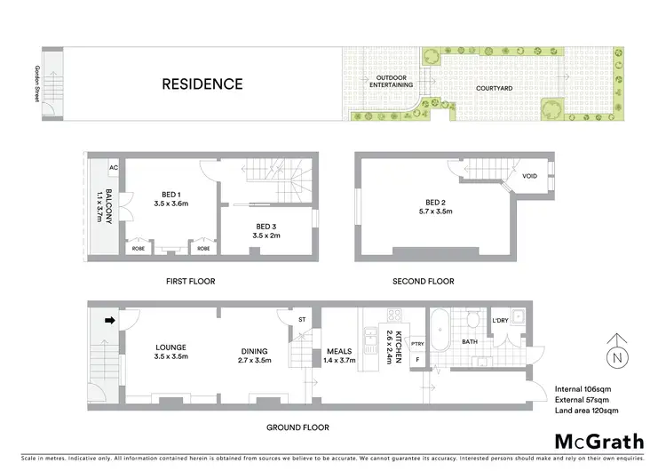 Floorplan of Homely house listing, 16 Gordon Street, Rozelle NSW 2039