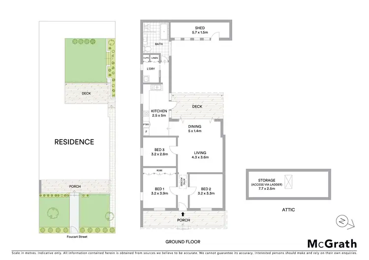 Floorplan of Homely house listing, 96 Foucart Street, Rozelle NSW 2039