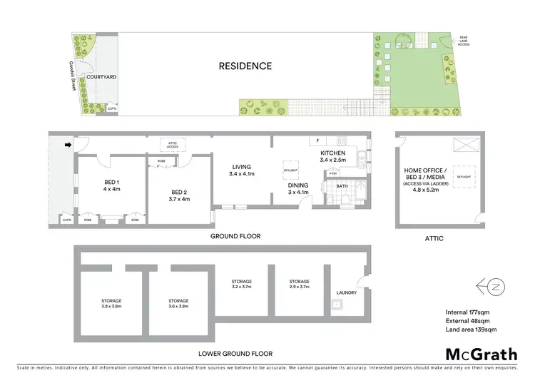 Floorplan of Homely house listing, 35 Goodsir Street, Rozelle NSW 2039