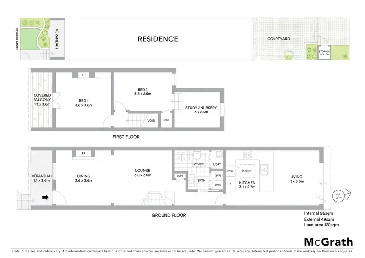 Floorplan of Homely house listing, 54 Reynolds Street, Balmain NSW 2041