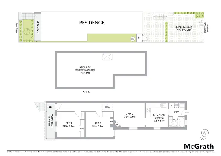 Floorplan of Homely house listing, 17 Ryan Street, Lilyfield NSW 2040