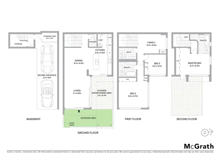 Floorplan of Homely townhouse listing, 8/13-15 Evans Street, Balmain NSW 2041