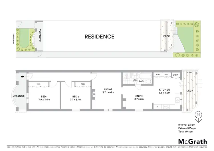 Floorplan of Homely house listing, 8 Daniel Street, Leichhardt NSW 2040