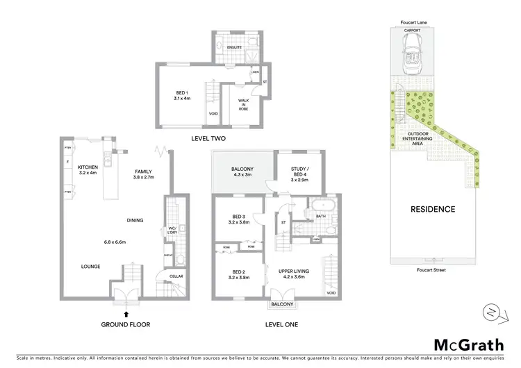 Floorplan of Homely house listing, 38 Foucart Street, Rozelle NSW 2039