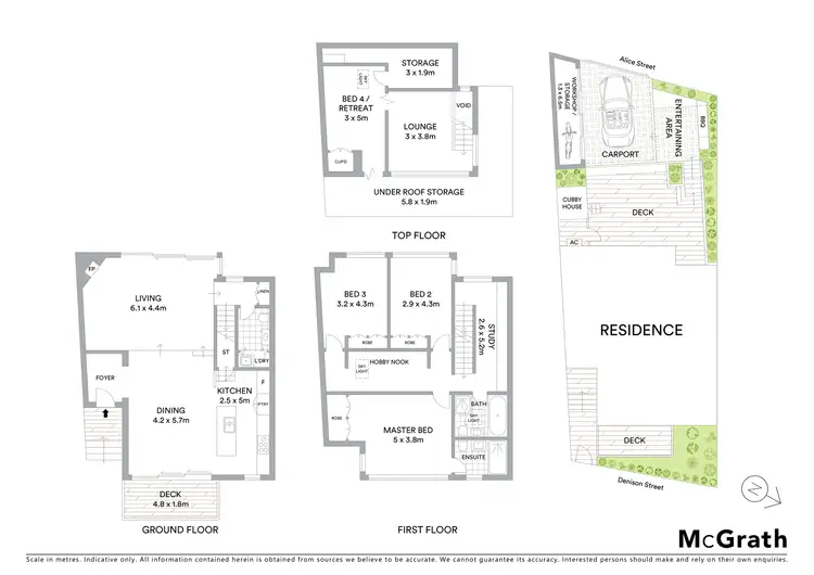 Floorplan of Homely house listing, 81 Denison Street, Rozelle NSW 2039