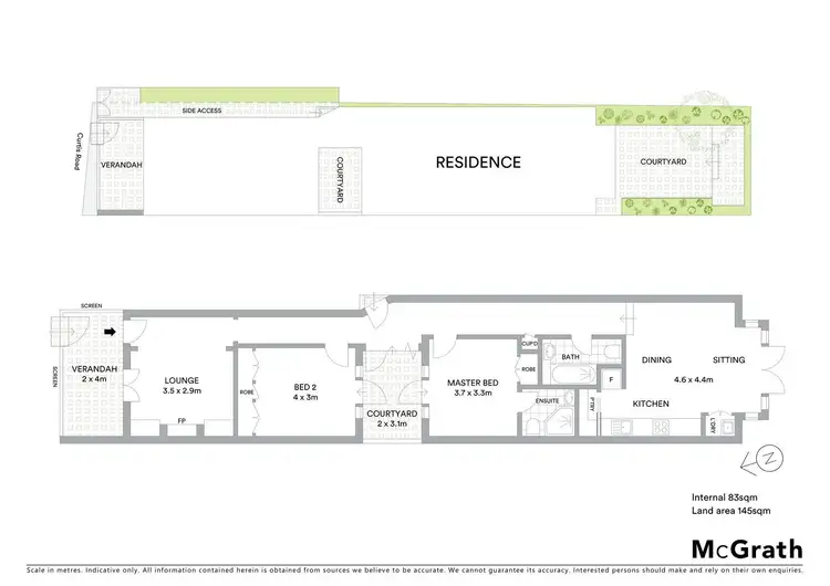 Floorplan of Homely house listing, 110 Curtis Road, Balmain NSW 2041