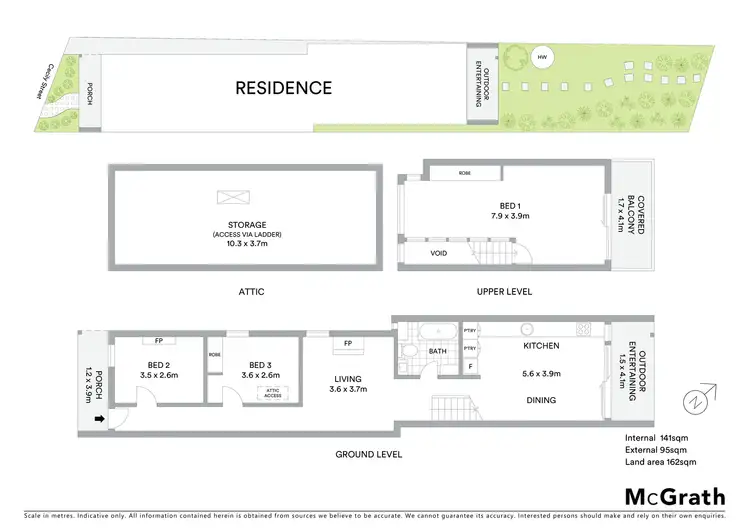 Floorplan of Homely house listing, 40 Cecily Street, Lilyfield NSW 2040
