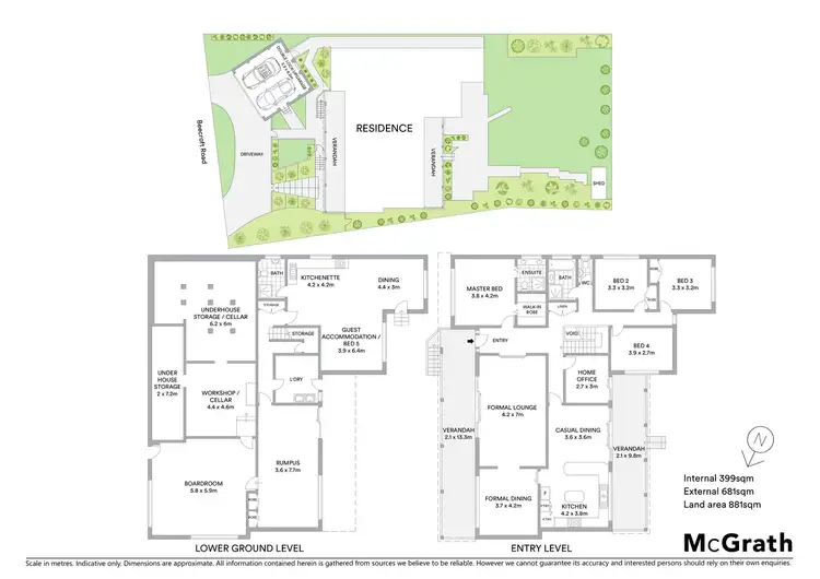Floorplan of Homely house listing, 22 Beecroft Road, Beecroft NSW 2119
