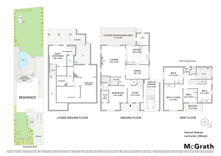 Floorplan of Homely house listing, 26 Grassmere Road, Killara NSW 2071