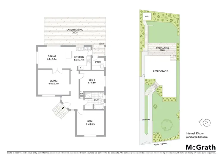 Floorplan of Homely house listing, 18 Pacific Highway, Wahroonga NSW 2076