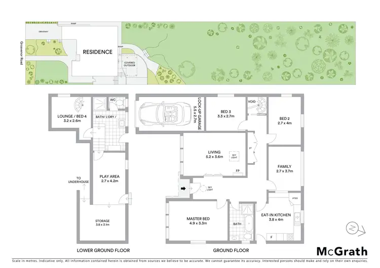 Floorplan of Homely house listing, 83 Grosvenor Road, Lindfield NSW 2070