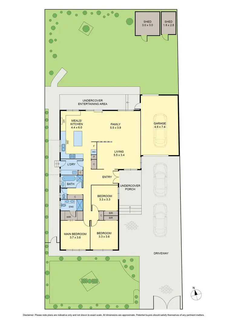 Floorplan of Homely house listing, 78 Copernicus Way, Keilor Downs VIC 3038