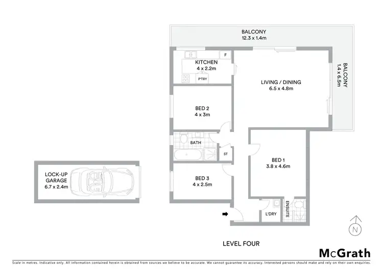 Floorplan of Homely apartment listing, 36/14-24 Kidman Street, Coogee NSW 2034