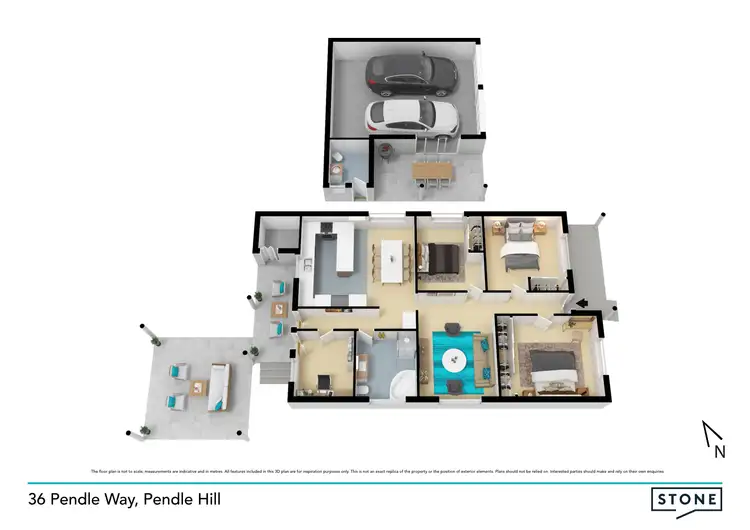 Floorplan of Homely house listing, 36 Pendle Way, Pendle Hill NSW 2145