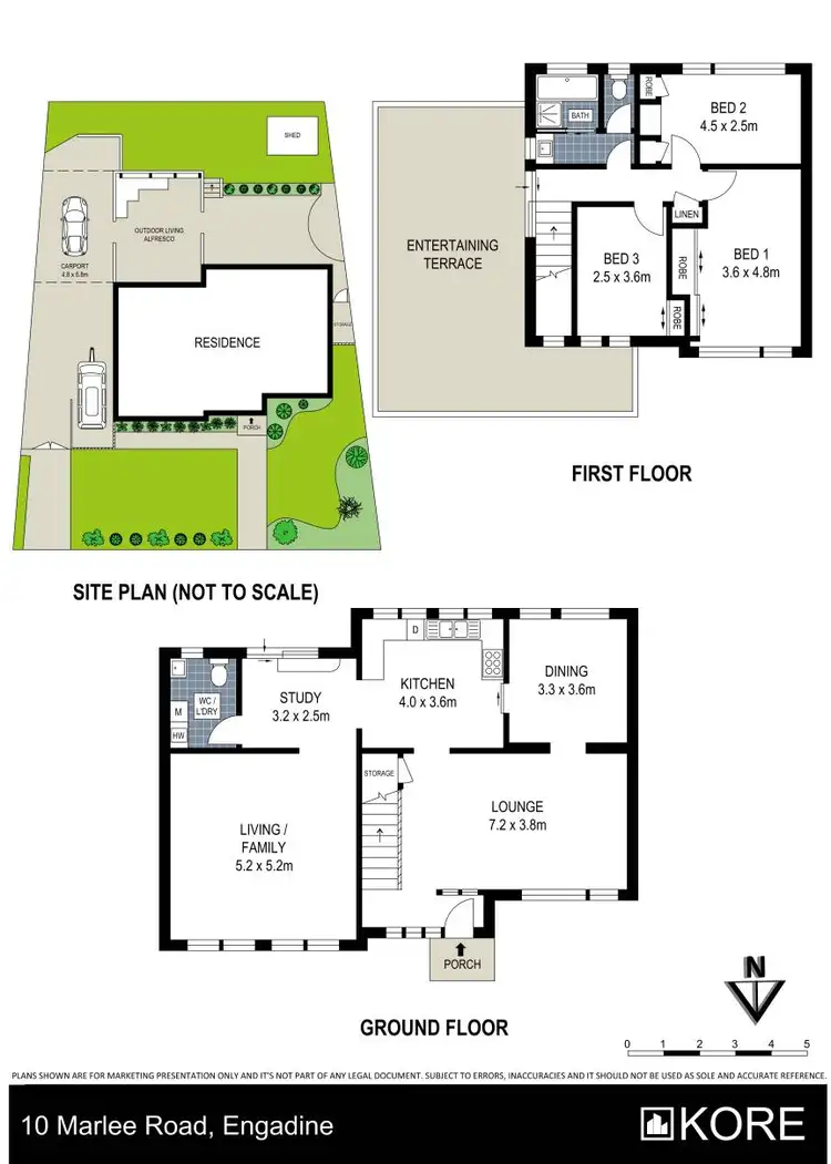Floorplan of Homely house listing, 10 Marlee Road, Engadine NSW 2233