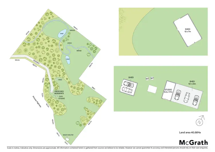 Floorplan of Homely land listing, 2 Conjola Mountain Road, Conjola NSW 2539