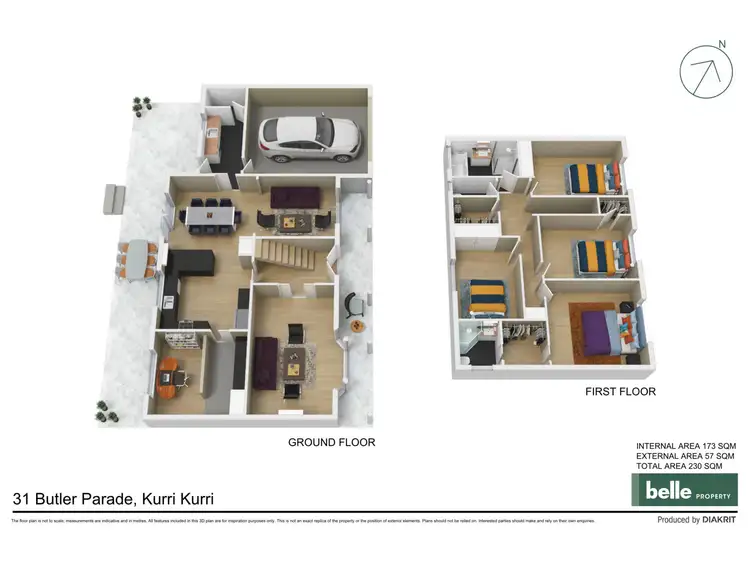 Floorplan of Homely house listing, 31 Butler Parade, Kurri Kurri NSW 2327