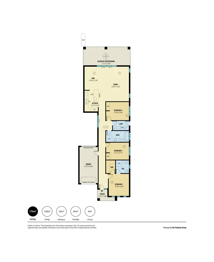 Floorplan of Homely house listing, 9A Mary Crescent, Newton SA 5074