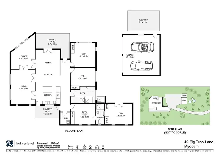 Floorplan of Homely house listing, 49 Fig Tree Lane, Myocum NSW 2481