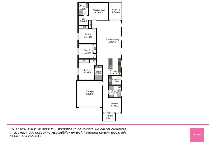 Floorplan of Homely house listing, 52 Albatross Avenue, Marsden Park NSW 2765